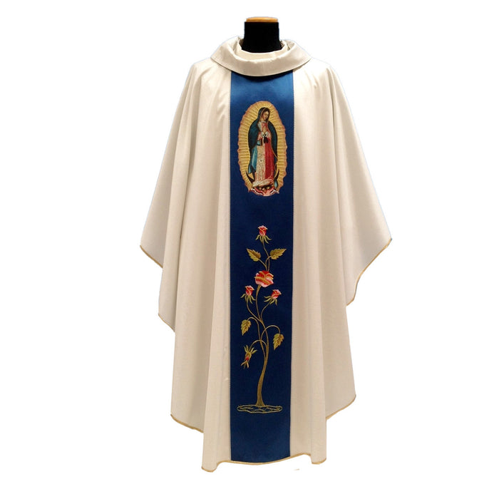 Chasuble with Our Lady of Guadelupe by Solivari