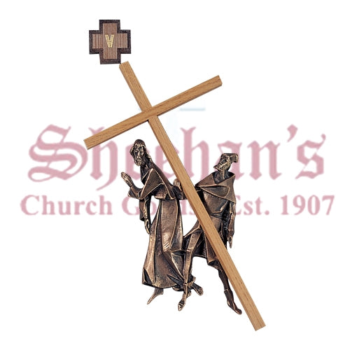 14 Stations Of The Cross With Crosses and Numerals