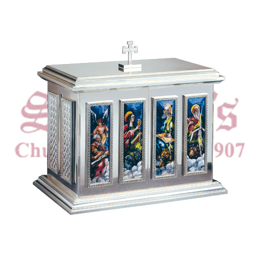 Tabernacle with Fire Enamel Panels