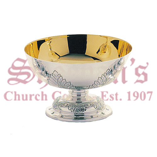 Chalice With Hand Chiseled Acanthus Leaves