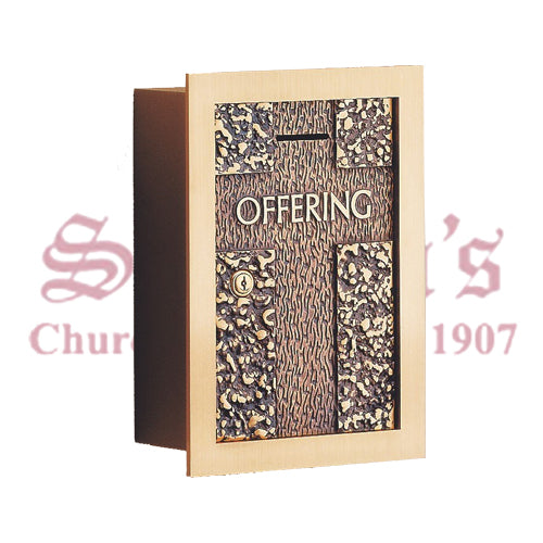 Offering Box With Cross Design