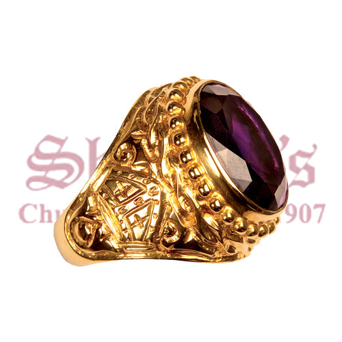 Bishop's Ring with Crosses