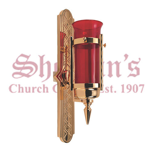 Wall Sanctuary Lamp in High Polish Finish