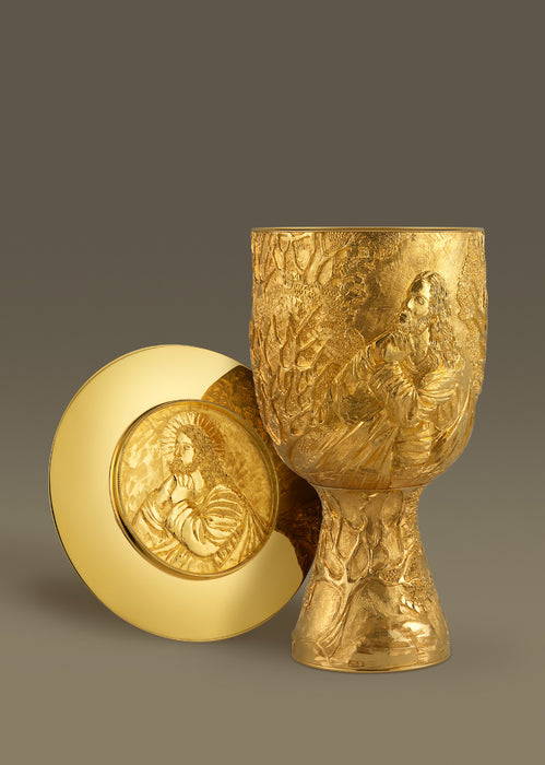 Modern Chalice and Scale Paten