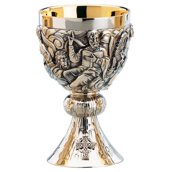 "The Evangelists" Chalice and Bowl Paten
