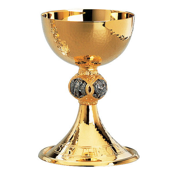 Chalice & Bowl Paten With Four Evangelist Symbols