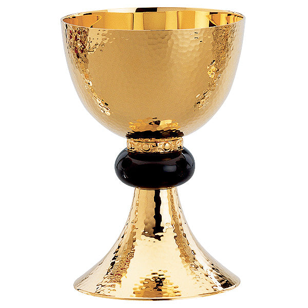 "St. Patrick" Hand Hammered Chalice & Bowl Paten