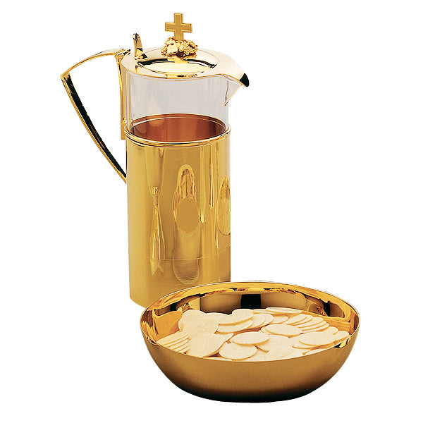 Grape Motif Flagon
