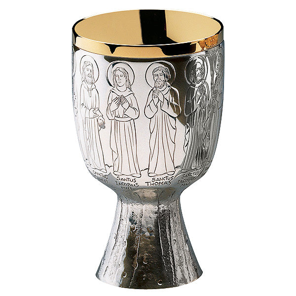 Ciboria with Hand Engraved Twelve Apostles
