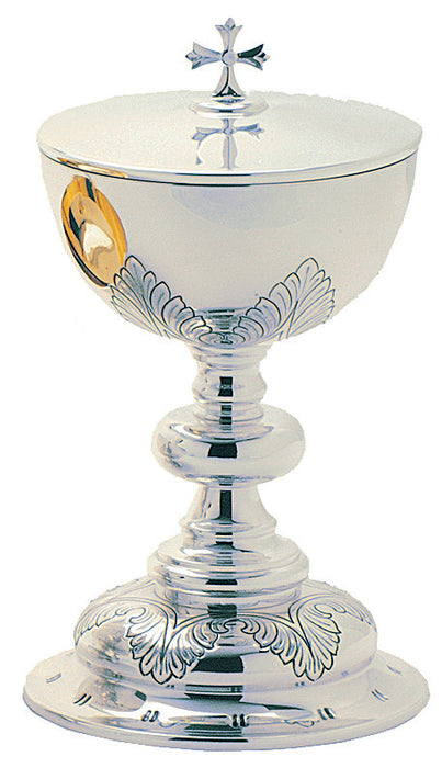 Chalice With Hand Chiseled Acanthus Leaves