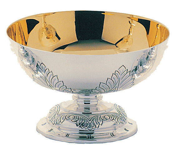 Ciboria With Hand Chiseled Acanthus Leaves