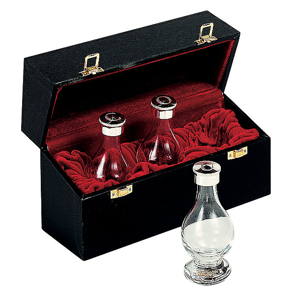 Triple Glass Oil Stock With Case
