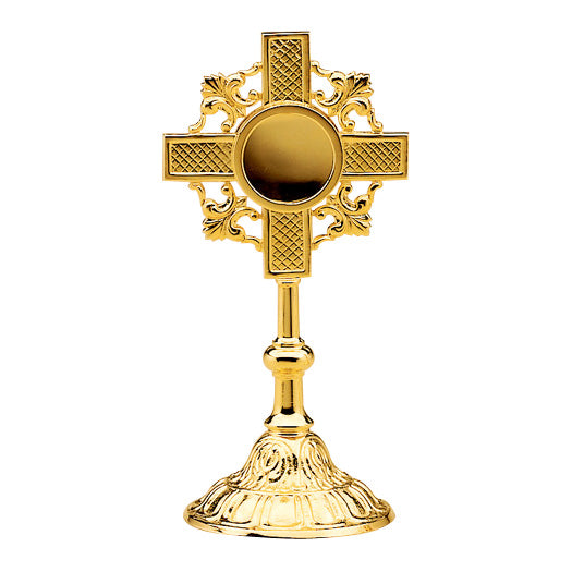 Maltese Cross & Fleur De Lis Reliquary