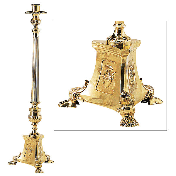 Faith, Hope & Charity Large Paschal Candlestick