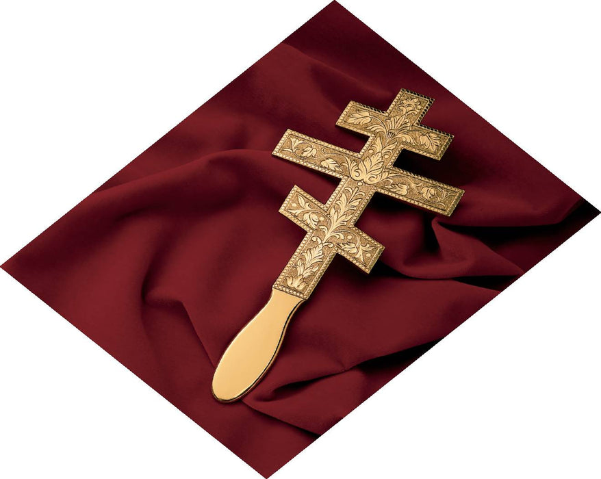 Hand Engraved Byzantine Cross