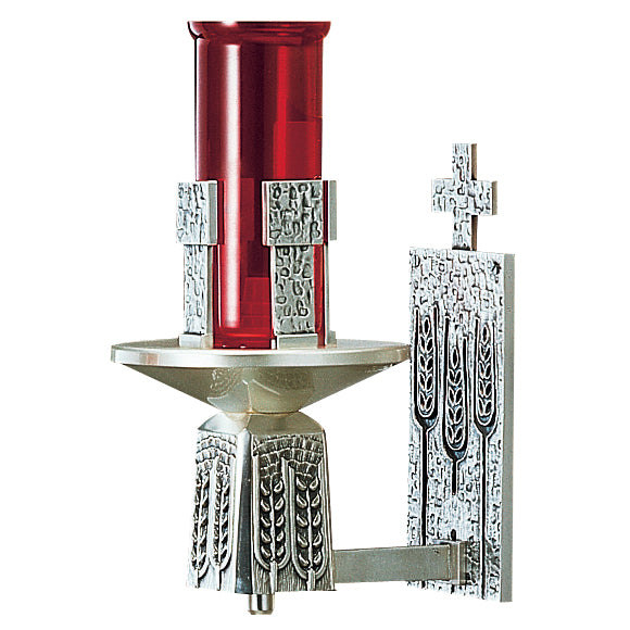 Wheat Design Wall or Standing Sanctuary Lamp