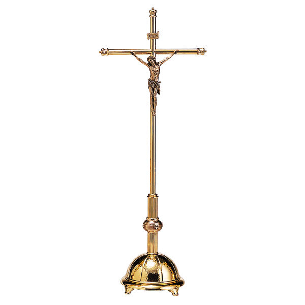 Contemporary Style Candlestick With Footed Base