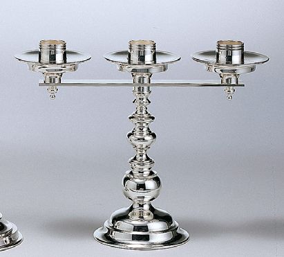 Brass or Silver-Plated Altar Cross
