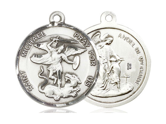 St. Michael The Archangel Sterling Silver Pendant