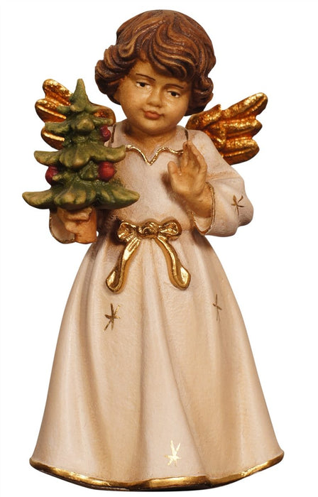 Bell Angel Standing With Tree