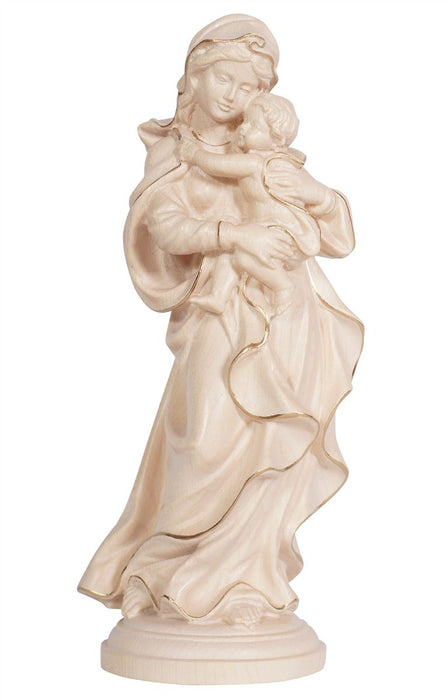 Madonna Raffaelo Wood Carve Statue