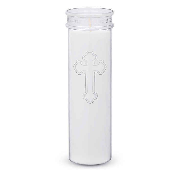 Root Candles 6-7 Day Renuelite Plastic Inserts for Devotional Candles/Sanctuary Lights