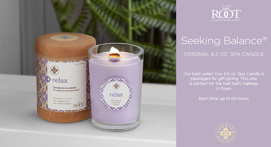 Root Candles Mind, Body & Balance Spa Candles