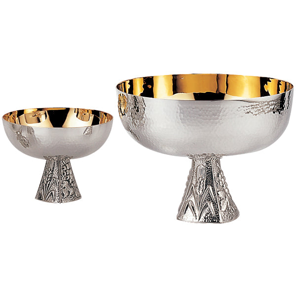 Grape and Wheat Design Serving Chalice