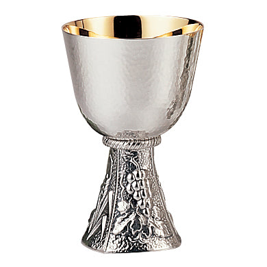 Grape and Wheat Design Serving Chalice