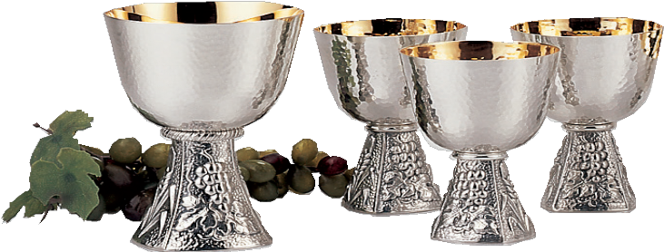 Grape and Wheat Serving Chalice