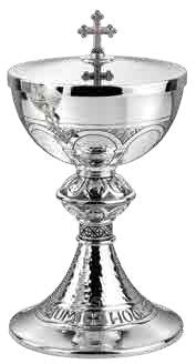 Hand Chiseled Roman Style Chalice Silver
