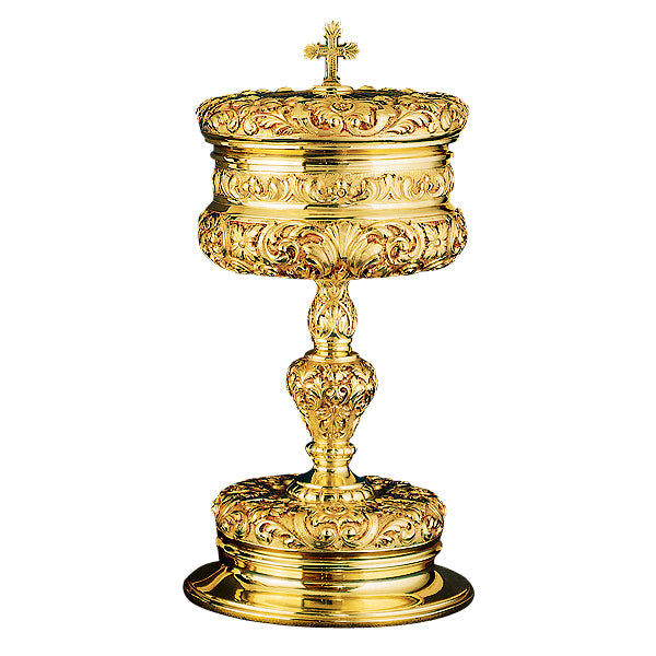 Embossed Baroque Chalice and 6¼" Scale Paten