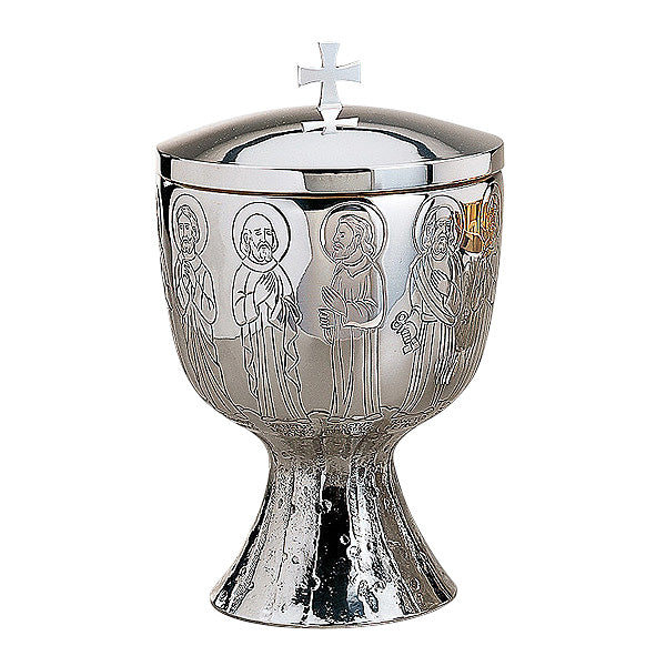 Ciboria with Hand Engraved Twelve Apostles