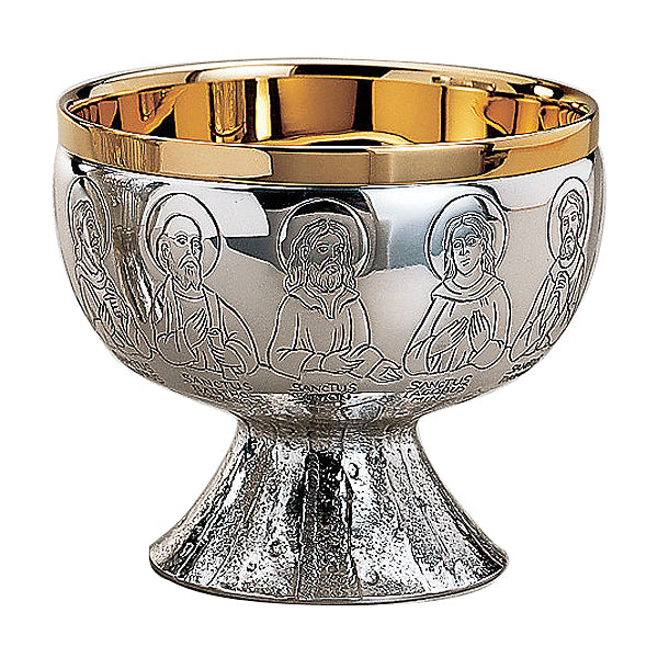 Chalice with Hand Engraved Twelve Apostles