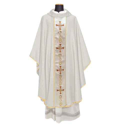 Chasuble 659 Lana Oro barre by Solivari