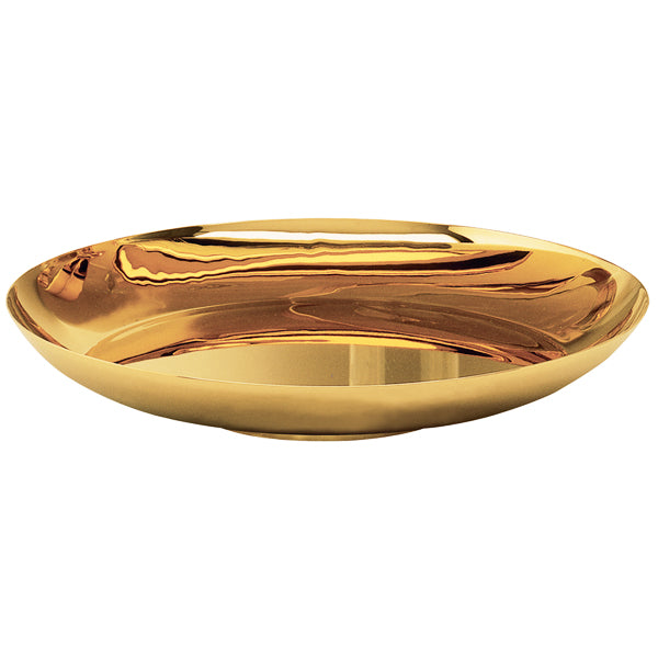 24K Gold-Plated Small Bread Plate