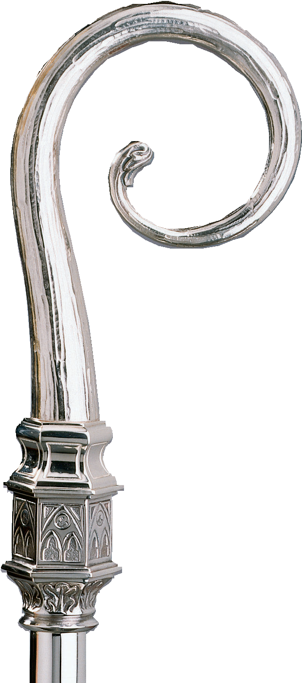 Artistic Silver Gothic Crozier — Matthew F. Sheehan