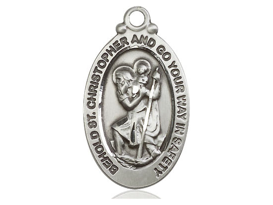 St. Christopher Sterling Silver Pendant