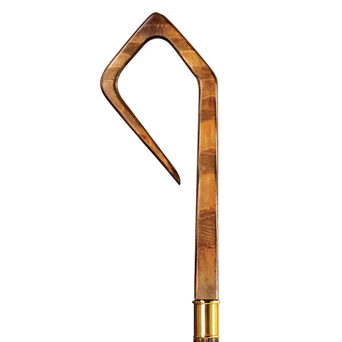 Bishop Mahogany Wood Crozier