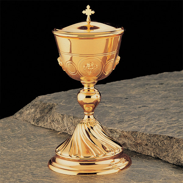 Fluted Chalice With Angel Medallions