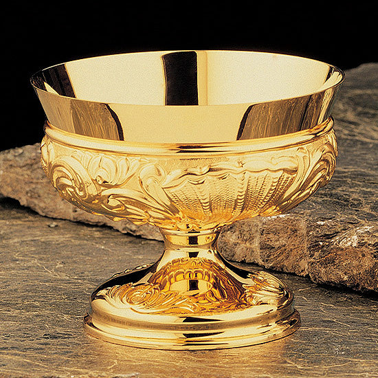 Baroque Style Ciboria With Sacred Family Medallions