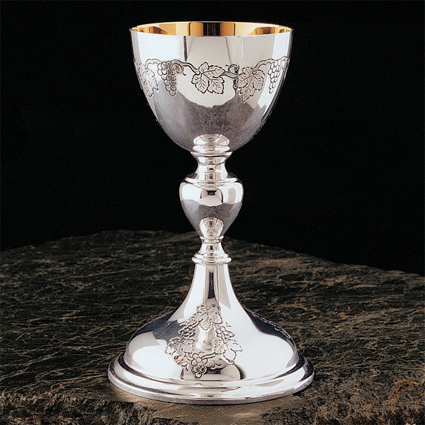 Ciboria with Hand Engraved Wheat Design