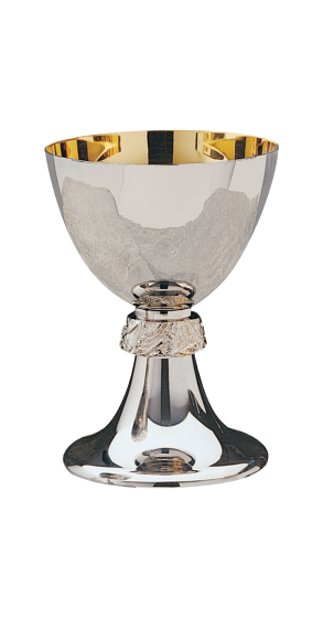 Stainless Steel Ciboria with Cross