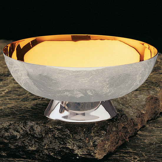 Stainless Steel Gold-Lined Open Ciboria