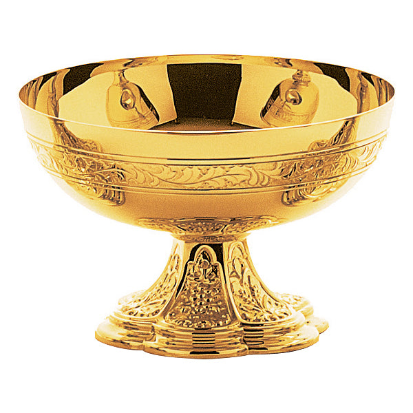Chalice & Scale Paten With Deep Relief Grape & Wheat Design