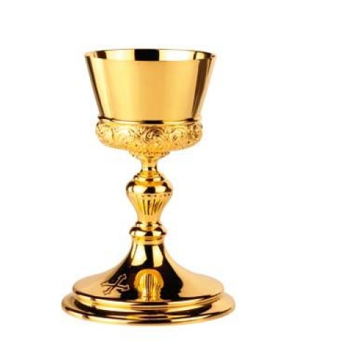 Baroque Ornamented Open Ciborium