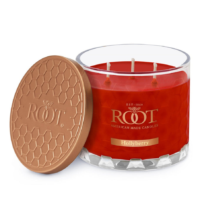 Root Candles Holiday Legacy 3-Wick Honeycomb Candles
