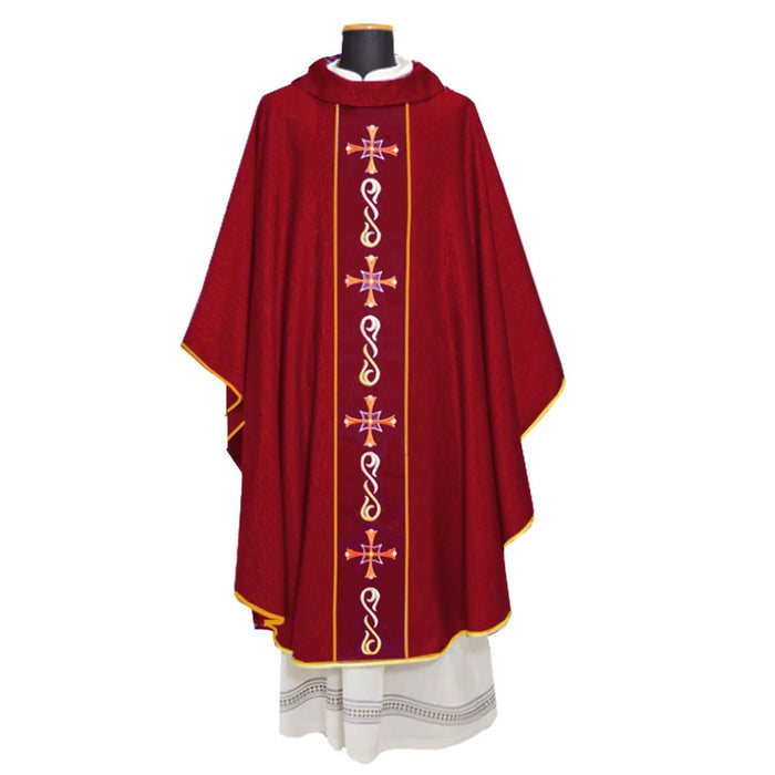 Chasuble 659 Lana Oro barre by Solivari