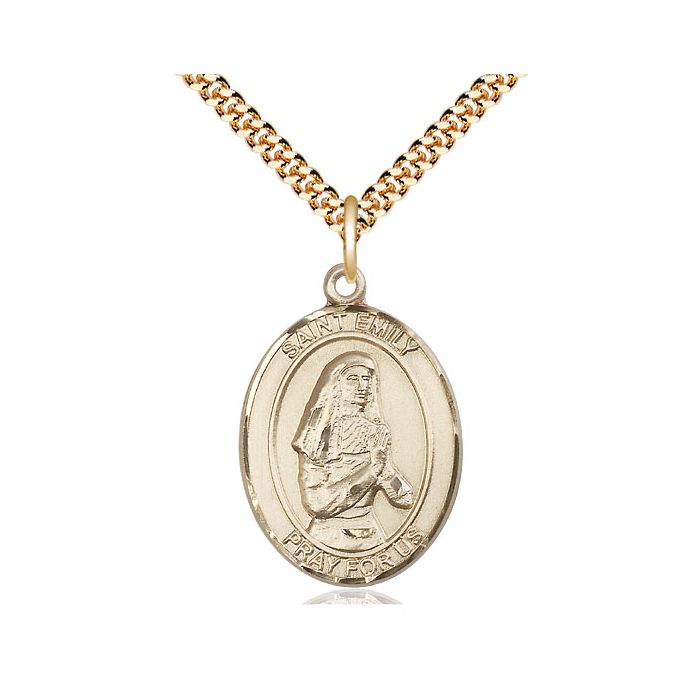 St. Emily de Vialar Large Pendant