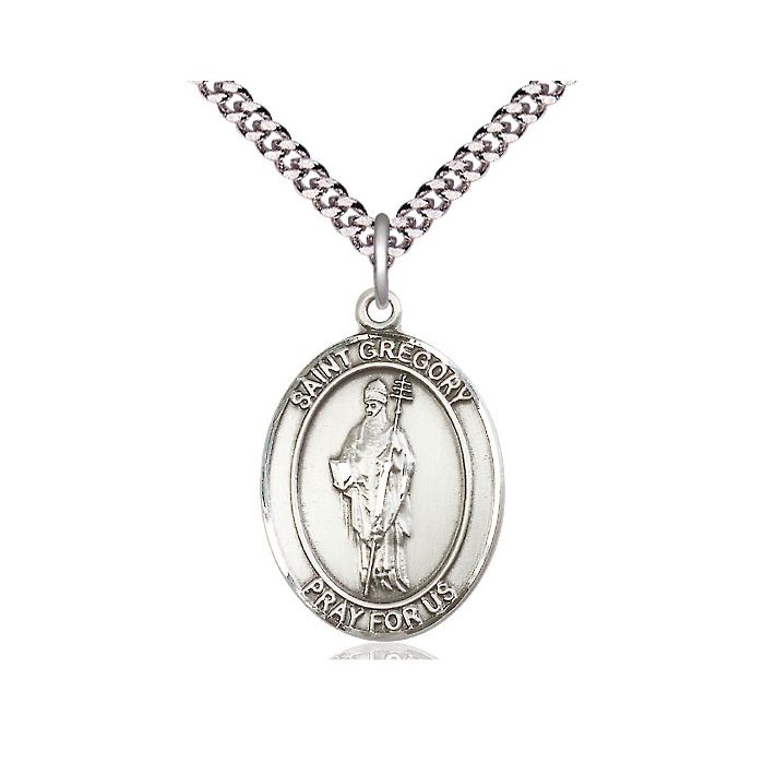 St. Gregory the Great Large Pendant